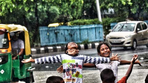 Rains over Delhi (Anindhya Chattopadhyay/TOI, BCCL, Delhi)