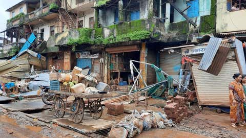 CM Uddhav Thackeray visited the flood-ravaged tourism centre of Chiplun. (IANS)