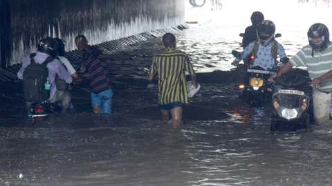Heavy rains lashed several parts of the National Capital Region over the last 24 hours. (TOI, BCCL, Delhi)
