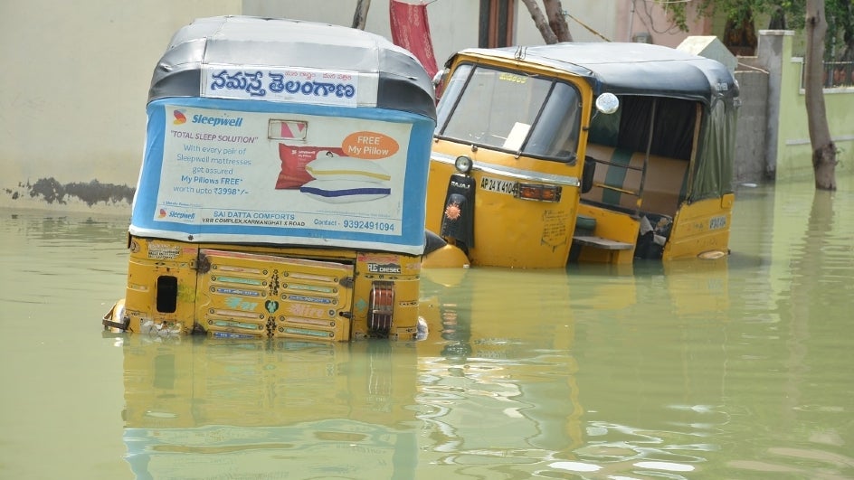 Heavy Rains Continue to Pound Hyderabad, Normal Life Hit