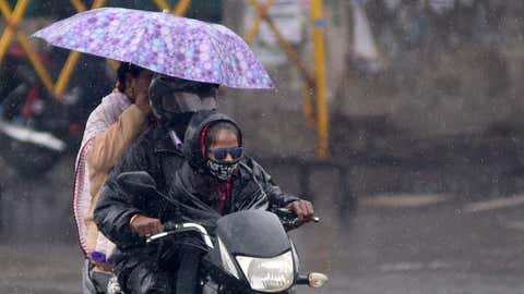 Light drizzle over Indore, Madhya Pradesh on Friday, December 11. (Pravin Barnale/BCCL Indore)