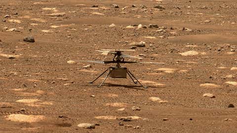 NASA's Mars Ingenuity Helicopter (NASA/JPL-Caltech/ASU)