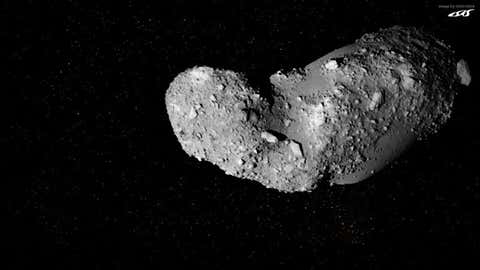 Asteroida Itokawa (NASA/JPL)