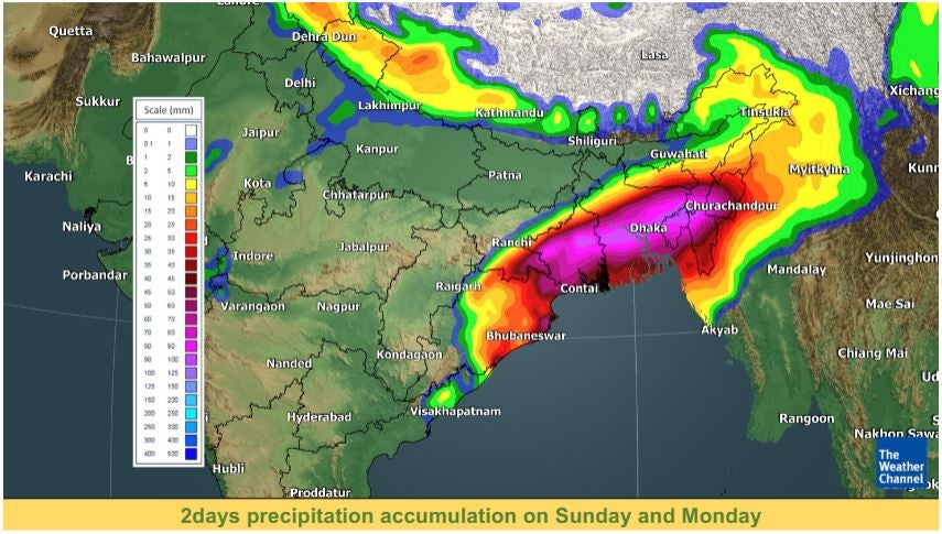 Cyclone Jawad Dumps Heavy Rain Over East Coast; Orange Alert Remains Over  West Bengal, Odisha Even as Storm Fizzles Out | Weather.com