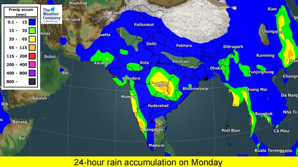 Heavy Rains to Drench Odisha, Chhattisgarh, MP, Vidarbha This Week as