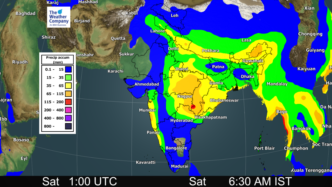 Weekend Weather (July 1516) Heavy Rains in Uttar Pradesh, Himachal