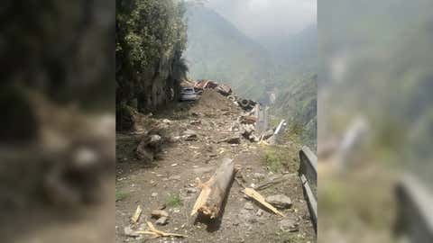 Many feared to be buried under yet another landslide in Himachal Pradesh's Kinnaur district on Wednesday, August 11. (IANS)