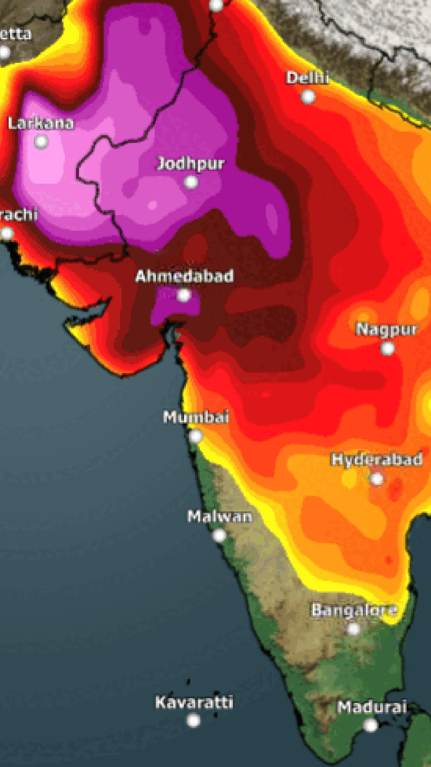 Nine Succumb to Heat in Rajasthan; Temperatures to Cross 50°C in Many Districts | Weather.com