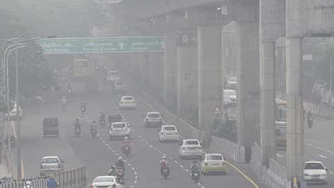 Thick smog engulfs Chennai.