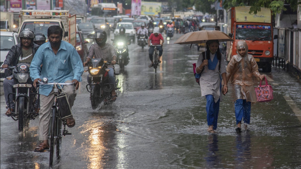 Almost All of India Under Alert for Rain, Hail, Thunderstorms ...