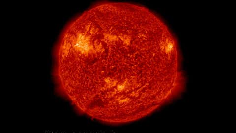 A long filament of magnetism erupted from the southern hemisphere of the Sun, snapping like a rubber band (SDO/AIA/Via spaceweather.com)