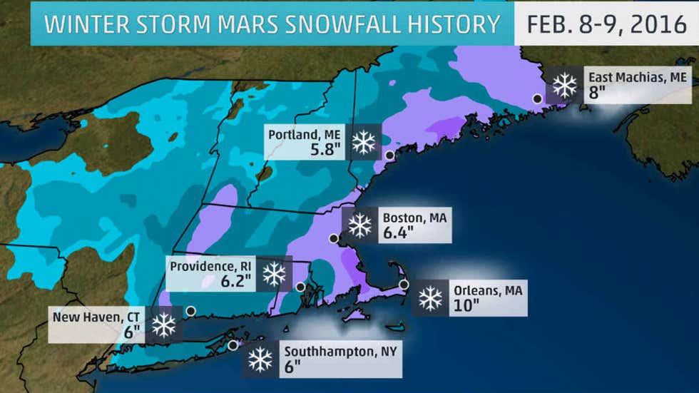Winter Storm Mars Brings Blizzard Conditions to Massachusetts | The ...