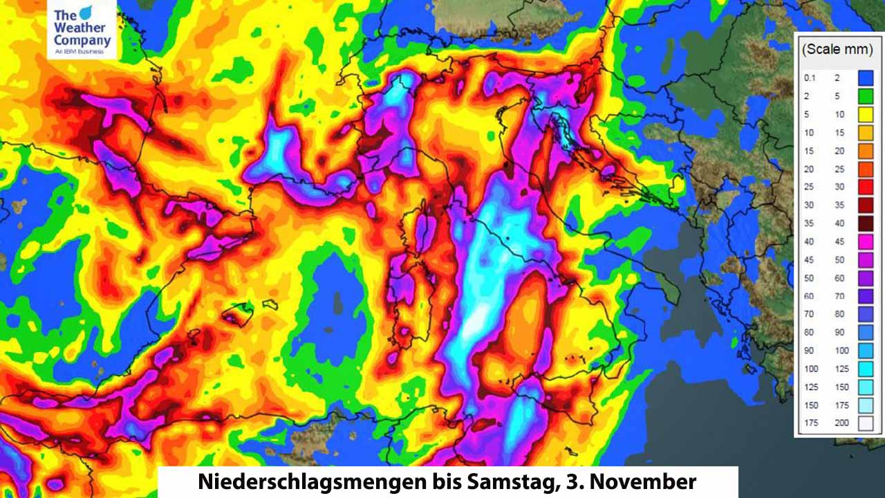 Alarmstufe Rot in Europa! Tornadogefahr im Süden, Hurrikan zieht auf