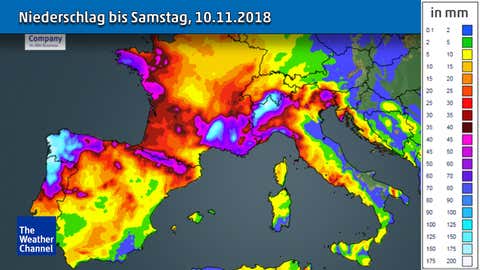 Starkregen Und Sturm Unwetter In Italien Toben Weiter Jetzt Droht Chaos In Spanien The Weather Channel Artikel Von The Weather Channel Weather Com