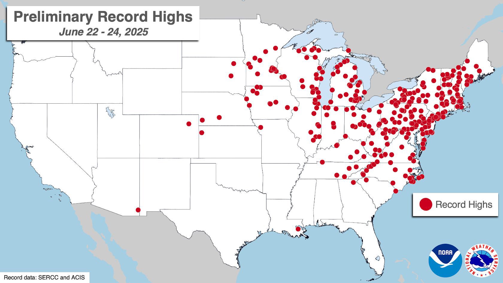 The June, Even All-Time, Heat Records Set Or Tied In The Northeast ...