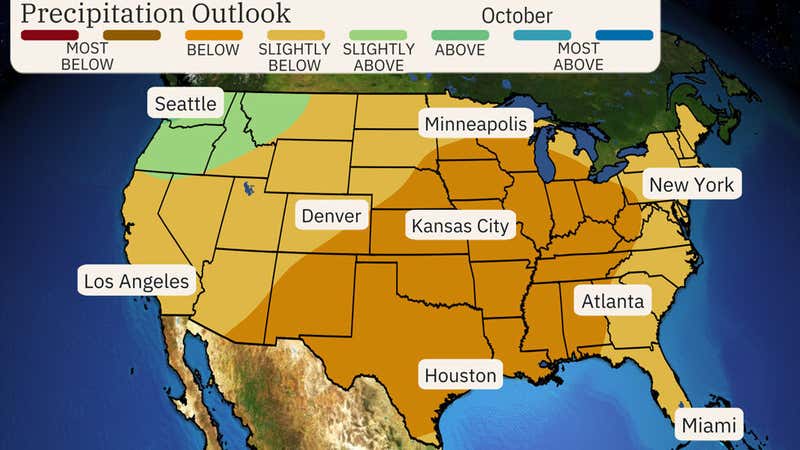 October Temperature Forecast Unseasonably Warm For Many | Weather.com