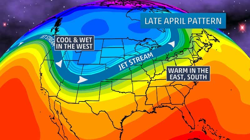 Pattern Change Will Bring Drier Conditions to West, Cooler Temperatures ...