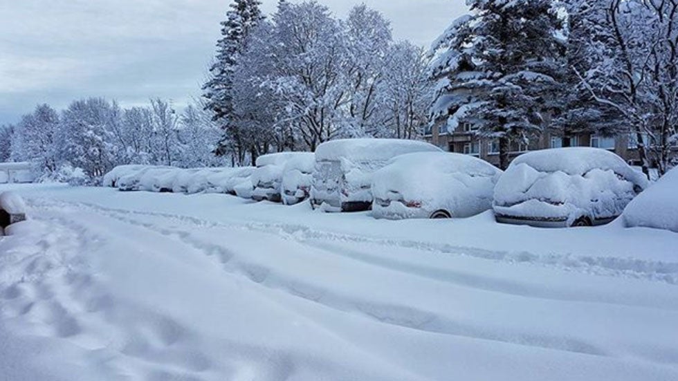 Reykjavik, Iceland, Has RecordBreaking February Snowstorm The