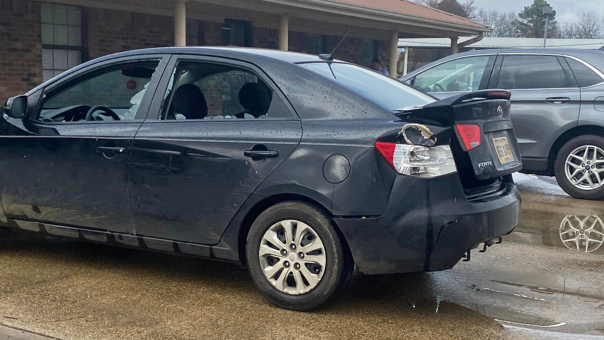 Severe Weather Damages Homes, Businesses in South