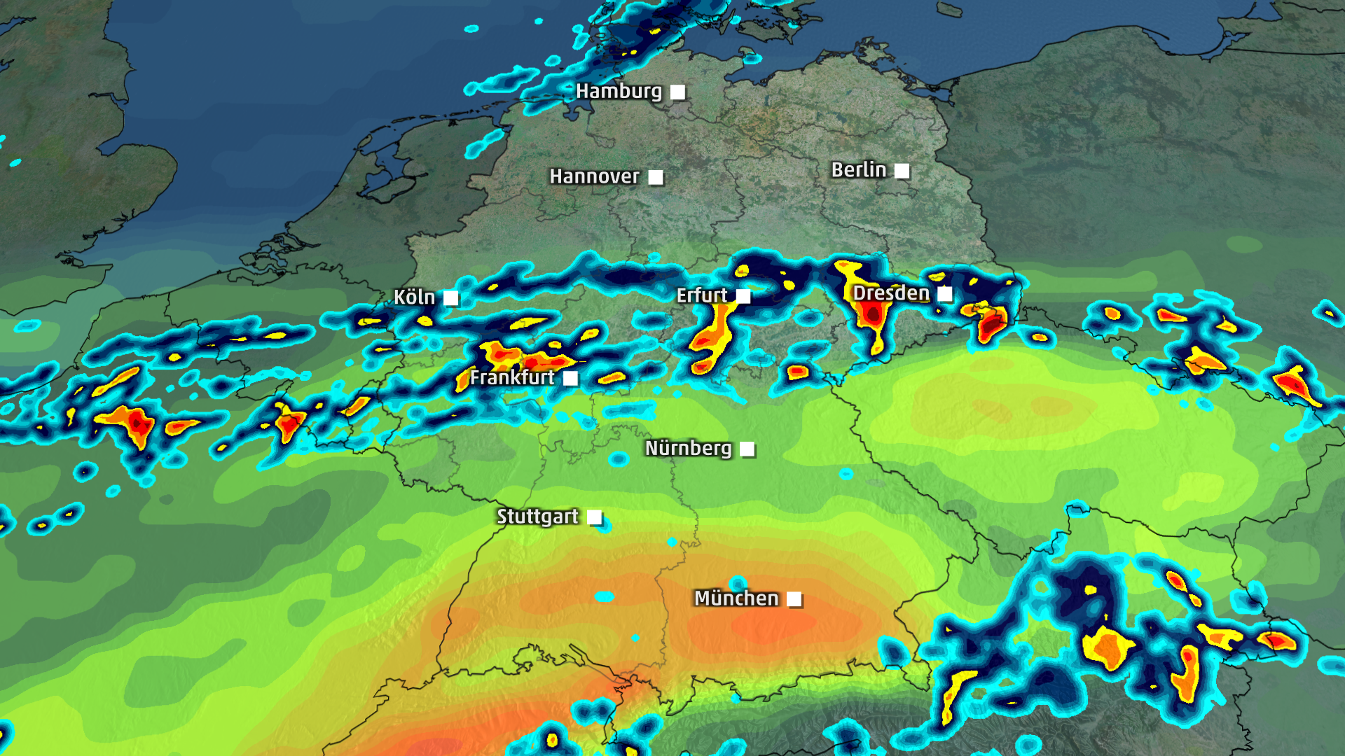 Sahara-Staub stemmt sich jetzt gegen die Unwetter | Weather.com