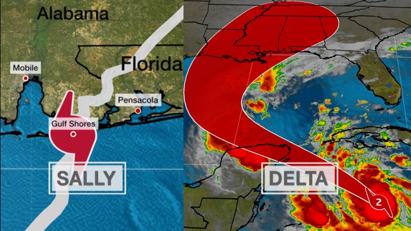 How Hurricane Delta Might Differ From Sally