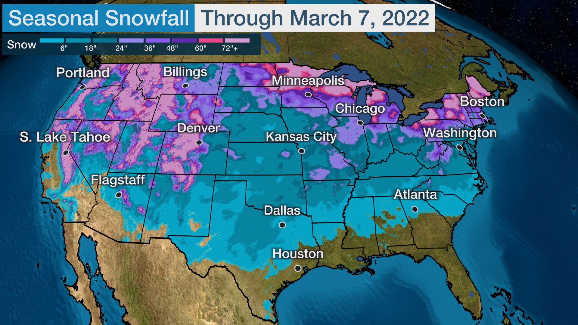 Here's How Late Into Spring Your City Has Seen Measurable Snow ...