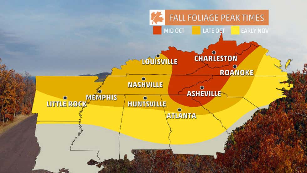 When Does Your City See Peak Fall Color? | The Weather Channel