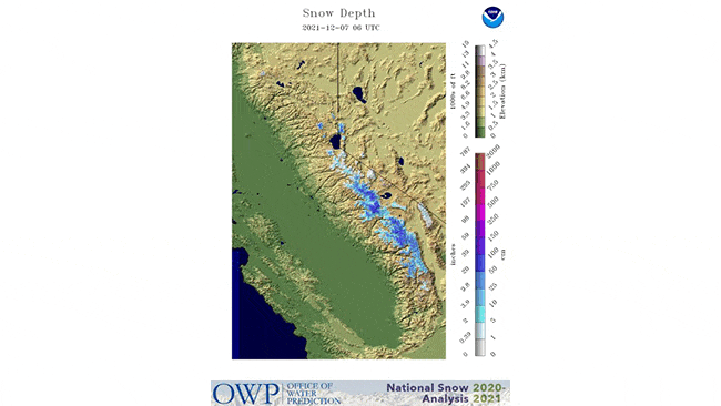 California’s Sierra Buried By Over 100 Inches of Snow; More Ahead Through New Year’s Eve