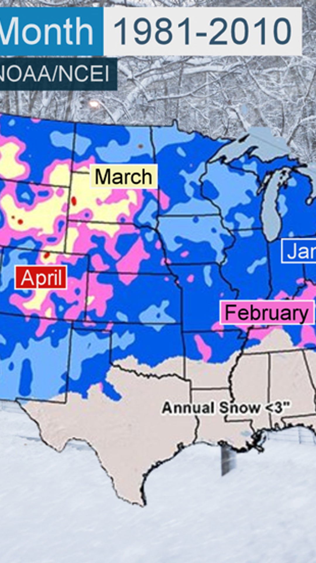 What Is Your Snowiest Month Of The Year The Weather Channel Articles From The Weather Channel Weather Com Seattle Washington Weather Map April 6 2022