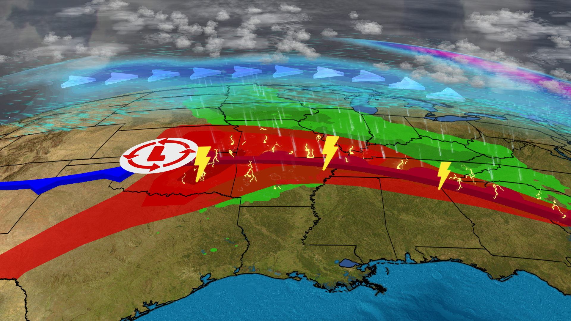  Severe Storms Possible Today, Here's Where