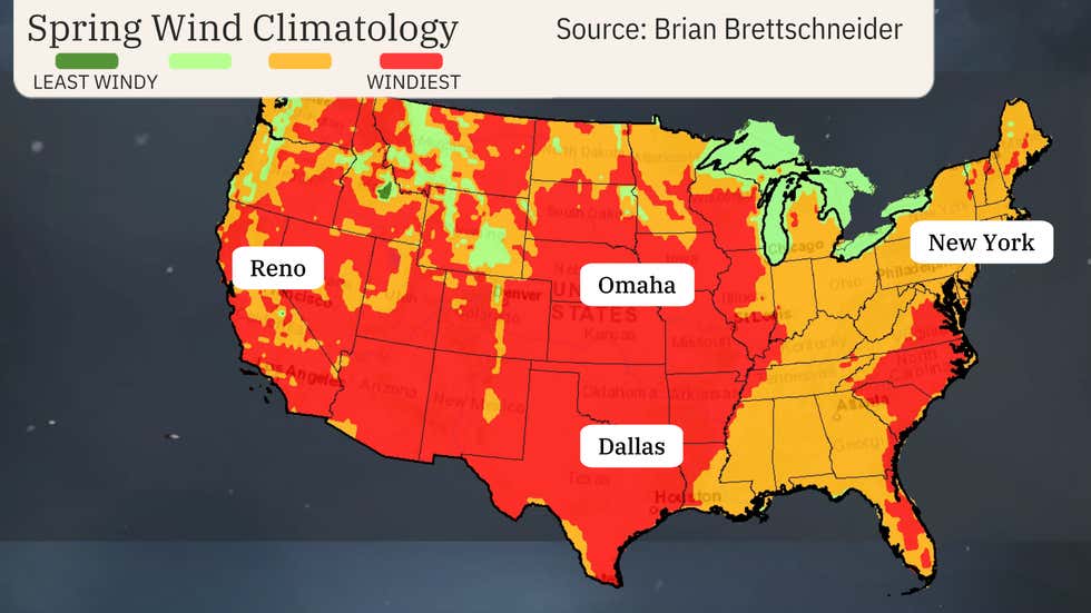 What Makes It So Windy In Spring? | Weather.com