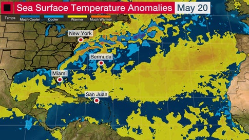 Hurricane Season Expected To Be Busier Than Average The Weather Channel Articles From The Weather Channel Weather Com Hurricane Landfall Probability Map 2022