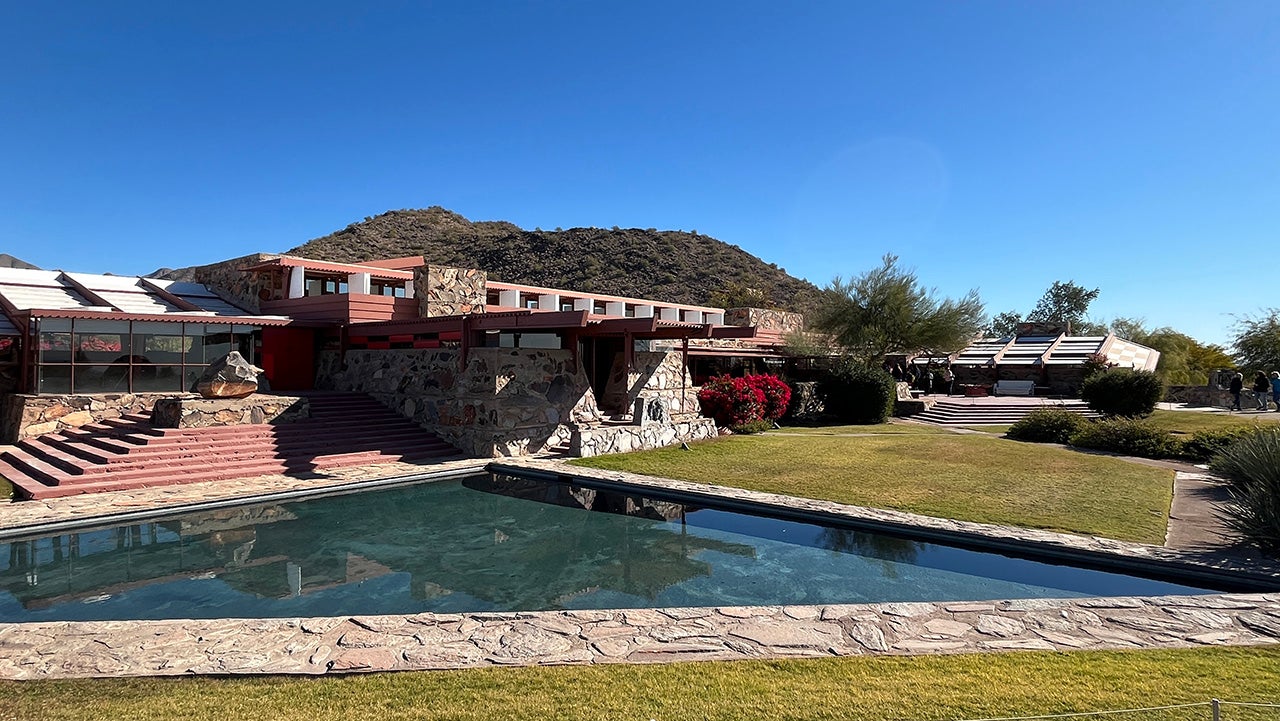 Frank Lloyd Wright's Taliesin West studio in Scottsdale, Arizona