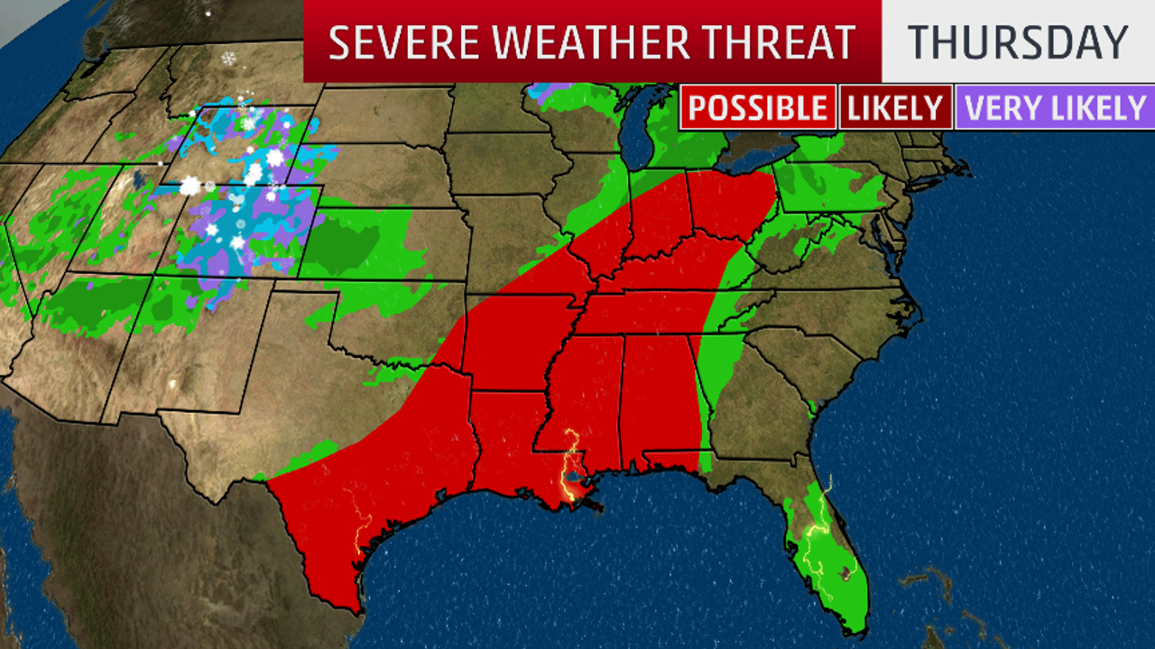 Severe Weather Outlook Severe Weather Outlook