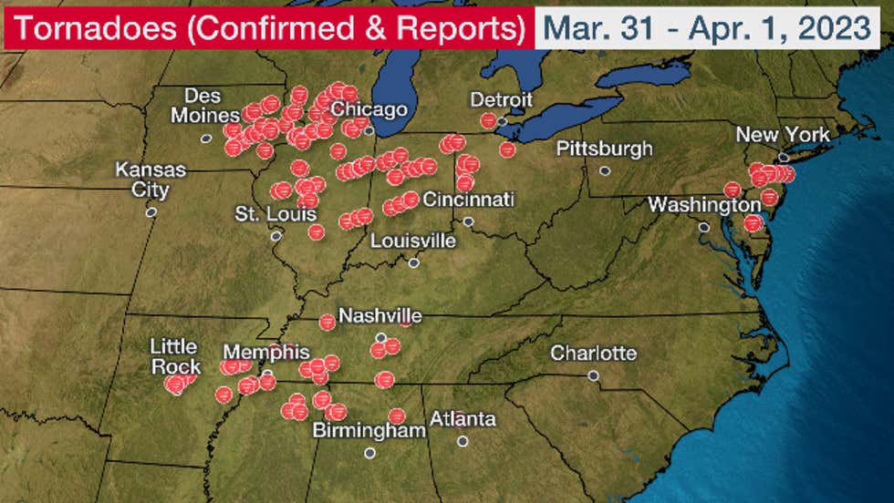 Severe Outbreak Spawned Over 120 Tornadoes | Weather.com