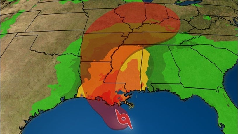 Latest Barry Update: Tropical Storm is Expected to Strengthen