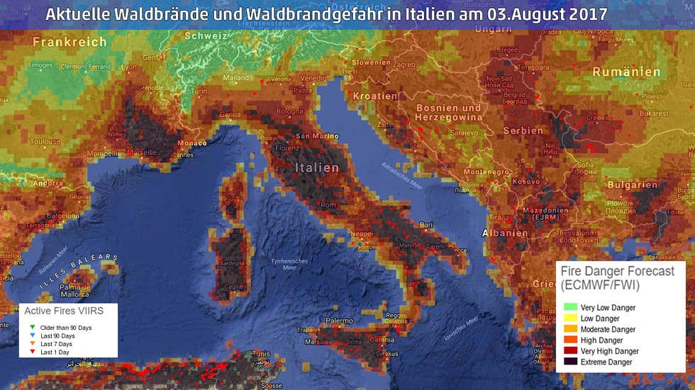 Wasserknappheit, Brände und Gesundheitsgefahr: Luzifer verbrennt Wasserknappheit, Brände und Gesundheitsgefahr: Luzifer verbrennt