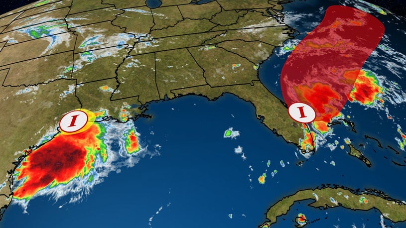 Two Invests to Bring Heavy Rain to the Southeast