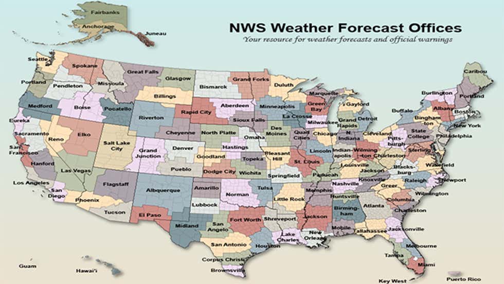 Where the Most Weather Warnings Are Issued in the U.S. | The Weather ...