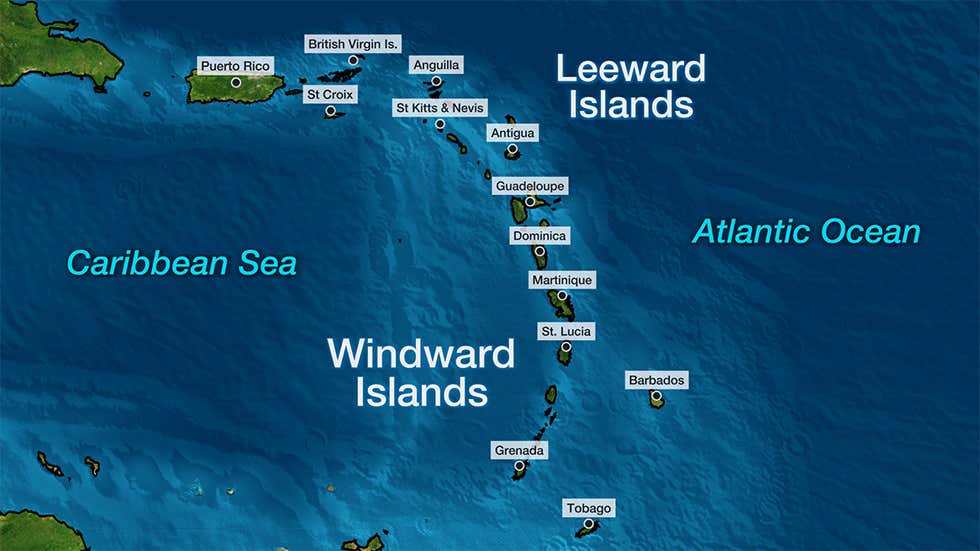 Weather Words: What Are #39 Leeward #39 And #39 Windward #39 Islands? Weather com Weather Words: What Are #39 Leeward #39 And #39 Windward #39 Islands? Weather com
