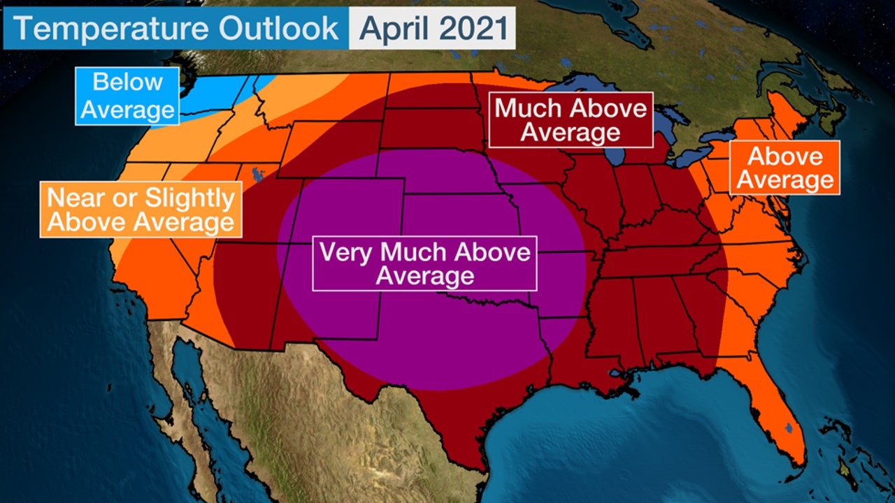 Spring Outlook Warmer Than Average Temperatures To Dominate By April May The Weather Channel Articles From The Weather Channel Weather Com Nation Wide Forecast Map For February 25, 2022