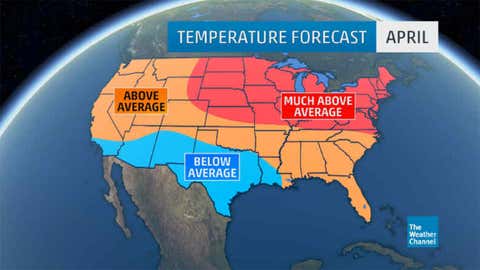 Spring 2016 Forecast Update: Warm March Kicks Off Mild Spring For ...