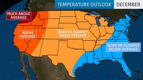 Winter 2019 20 Outlook Colder Than Average In North East Warmer Than Average In South West The Weather Channel Articles From The Weather Channel Weather Com