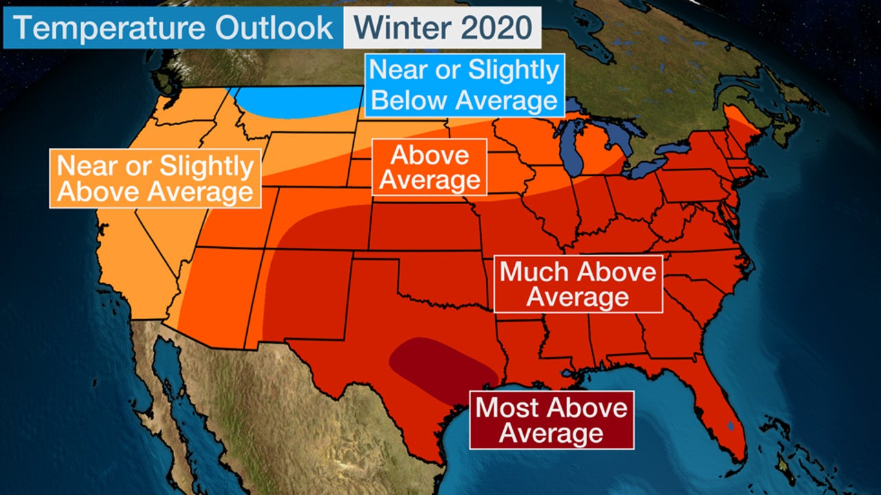 Winter Outlook 2020 21 Mild Temperatures Could Dominate Southern Eastern U S The Weather Channel Articles From The Weather Channel Weather Com 2022 2023 Winter Weather Map
