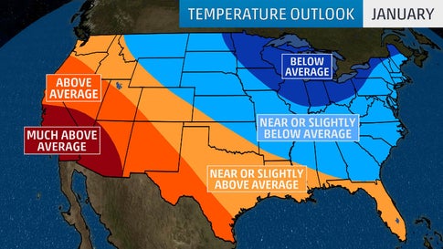 Winter 2019 20 Outlook Colder Than Average In North East Warmer