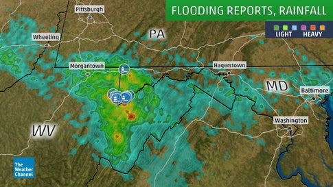 Overnight Flash Flooding Prompts Evacuations In West