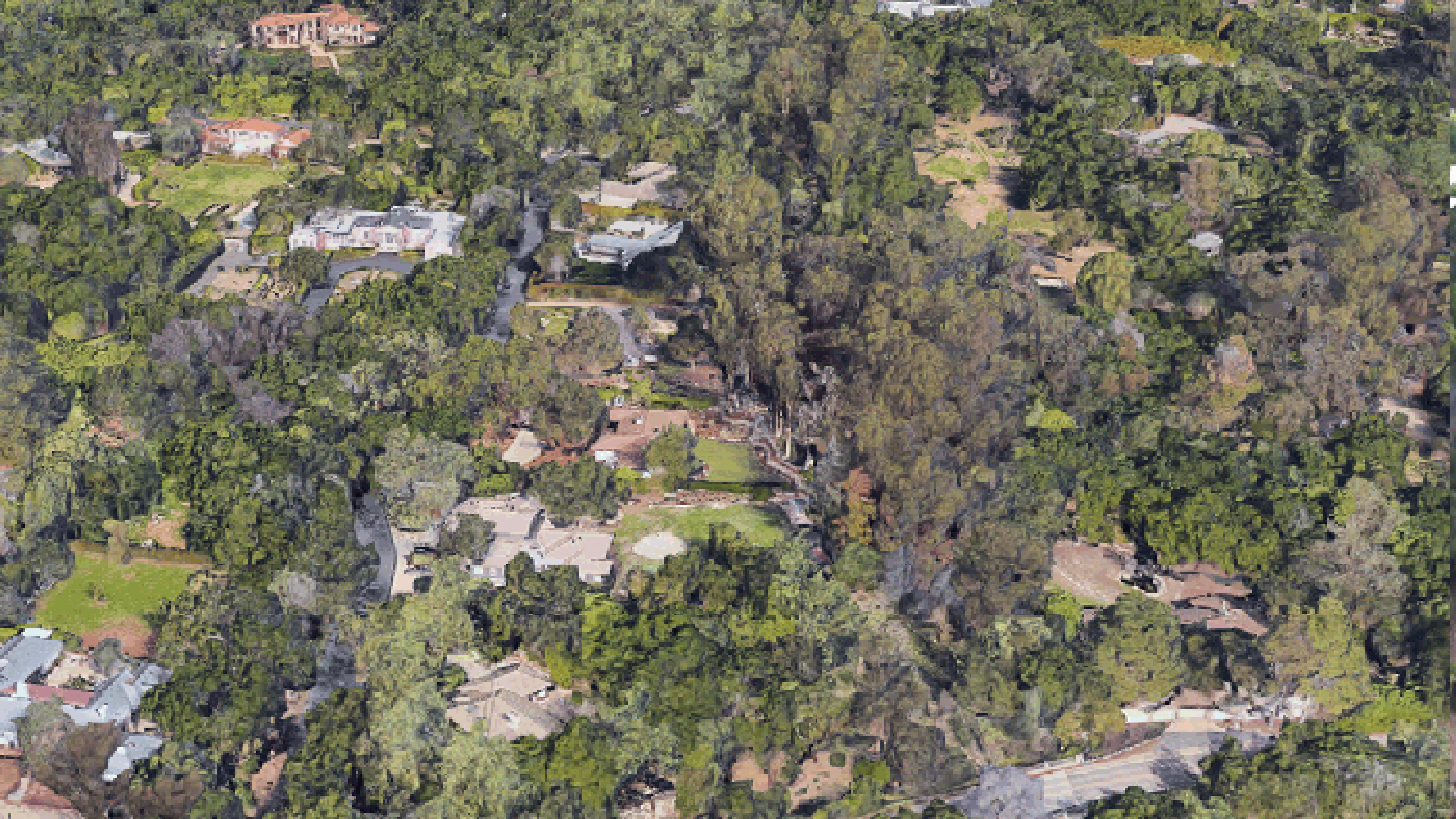 Damaged homes, mud and debris near Randall Road after the Montecito debris flow of January 9, 2018.