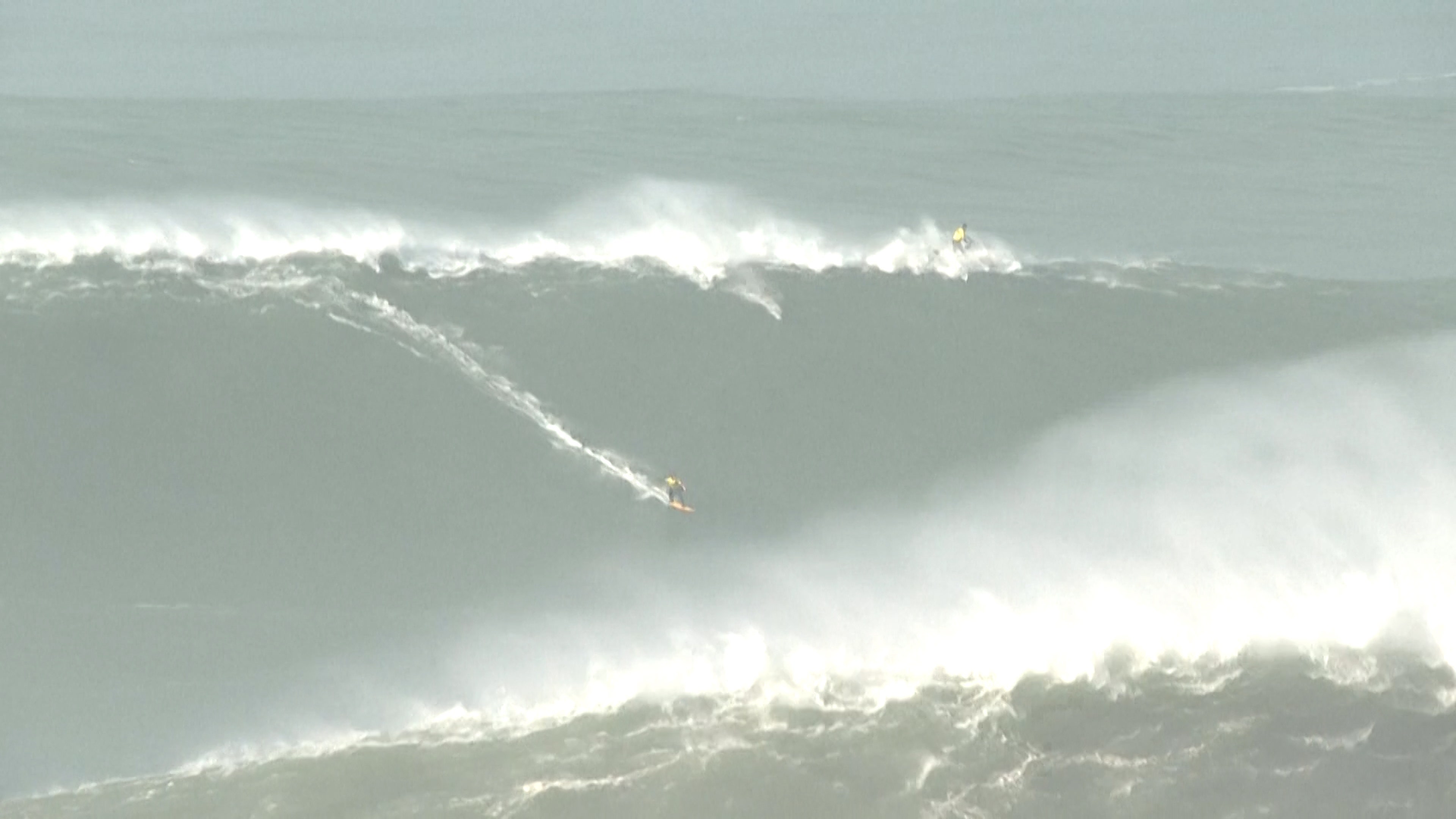 Surfers Flock To 1st Day Of Portugal's Giant Waves