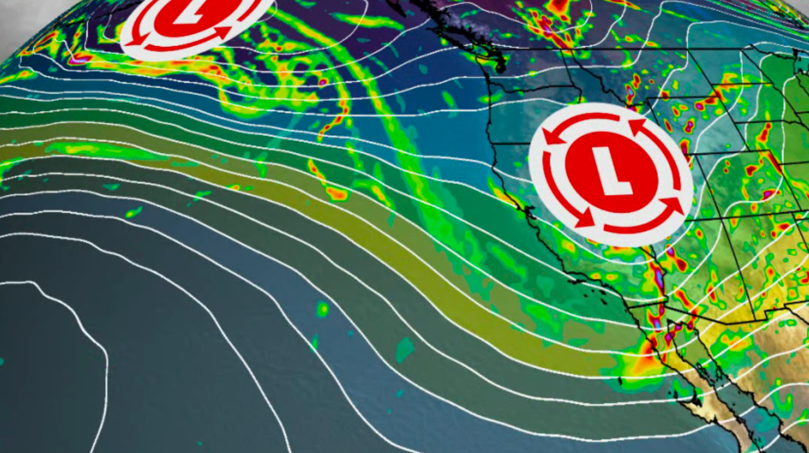 Parade Of Storms Takes Aim At West Through The Weekend