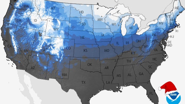 White Christmas 2014: Where You're Most Likely To See Snow 